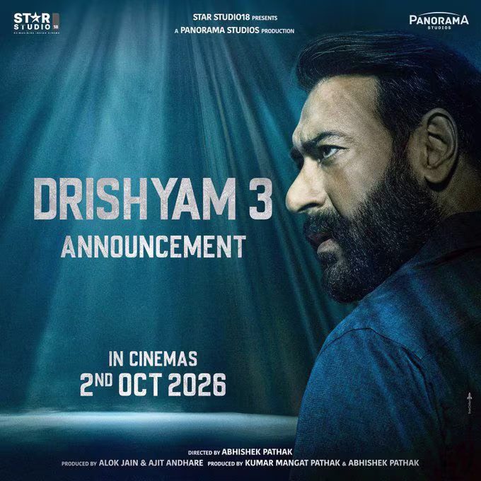 Drishyam 3 Ajay Devgn