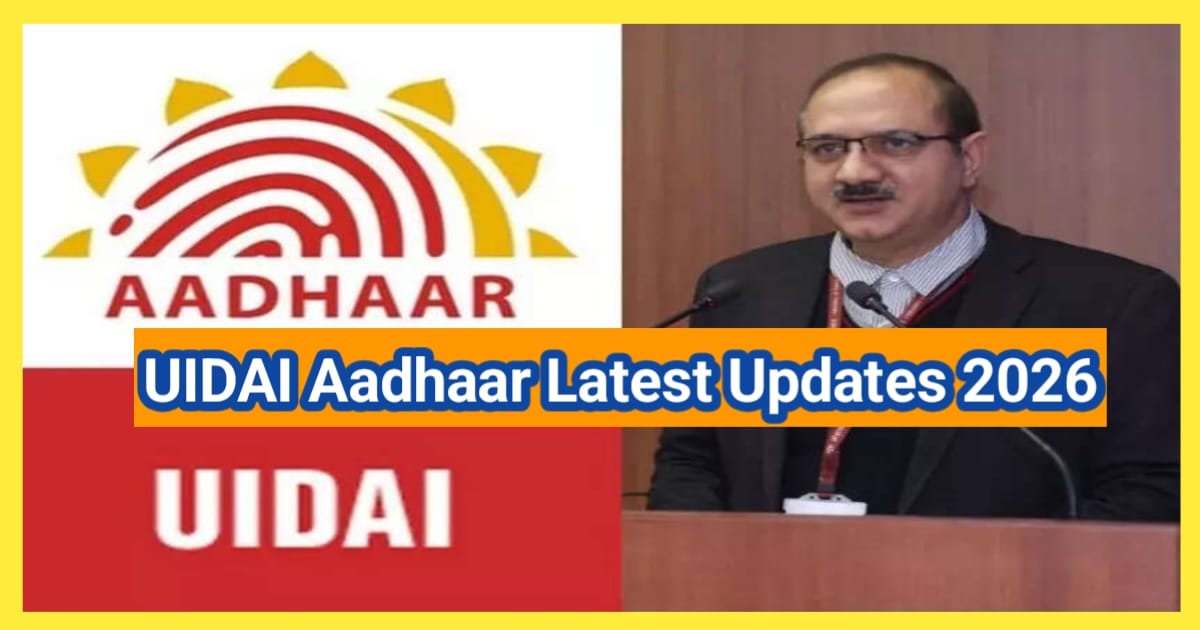 UIDAI Aadhaar Latest Updates 2026: CEO Bhuvnesh Kumar on New App & Centres RAM JI DIGITAL SEVA