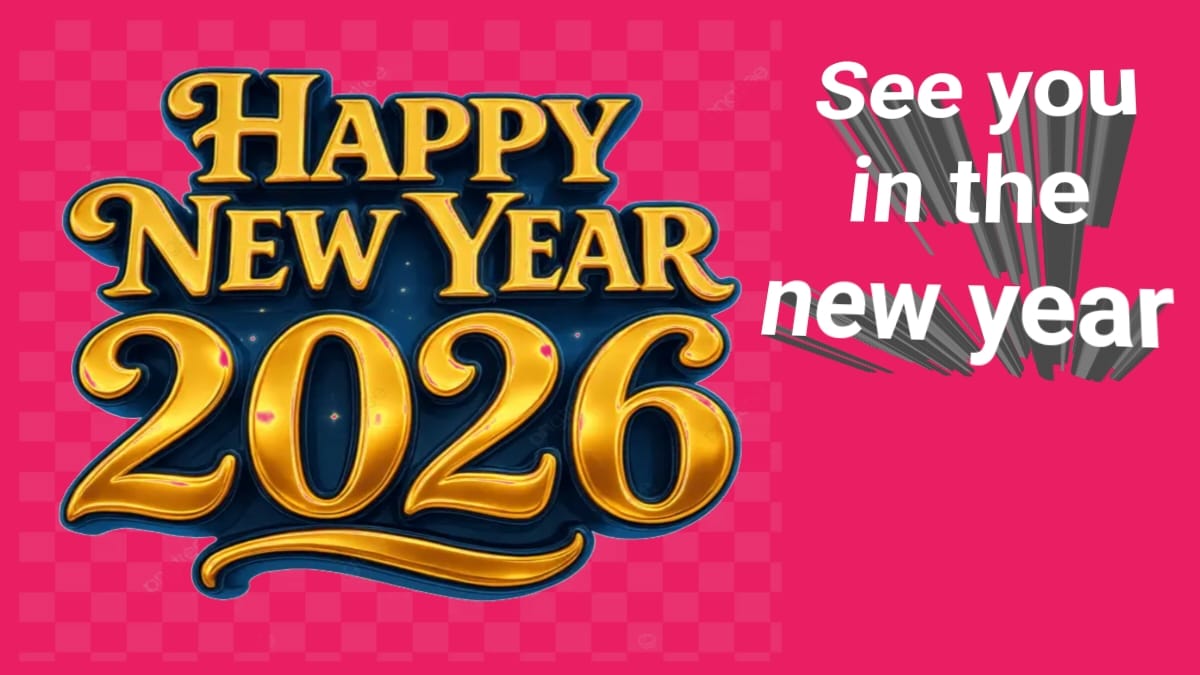 Happy New Year 2026 celebration in India with fireworks and countdown