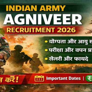 Indian Army Agniveer Recruitment 2026 notification apply online eligibility age limit selection process salary details