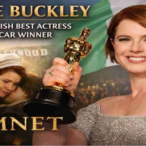 Jessie Buckley winning Best Actress Oscar 2026 for Hamnet becoming first Irish winner