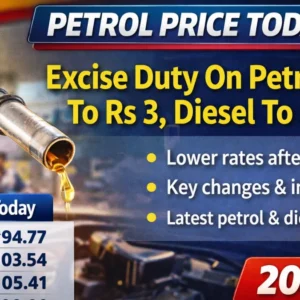 petrol price today india latest petrol diesel price excise duty cut news 2026 delhi mumbai chennai kolkata rates